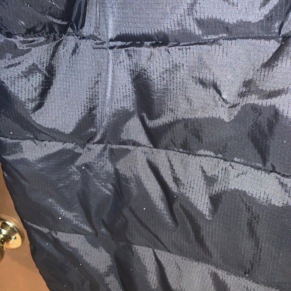 Athletic Works Black Nylon Lined Feather Down Puffer Coat Mens Small (34-36) - Picture 7 of 14